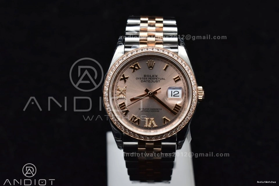 FreshLook Jubilee VS 904L Edition Roman DateJust 1:1 VSF Best SS 572 Bracelet RG 126281rbr on Dial 36 Steel 0131